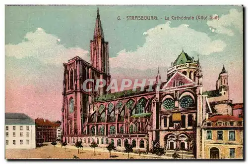 Strasbourg Cartes postales Cathedrale