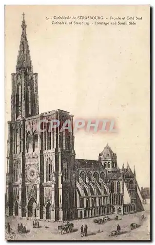 Strasbourg Cartes postales Cathedrale