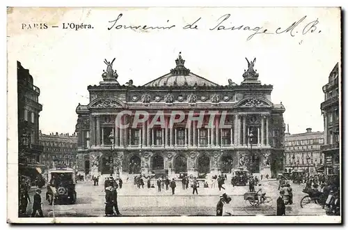 Paris Cartes postales Opera