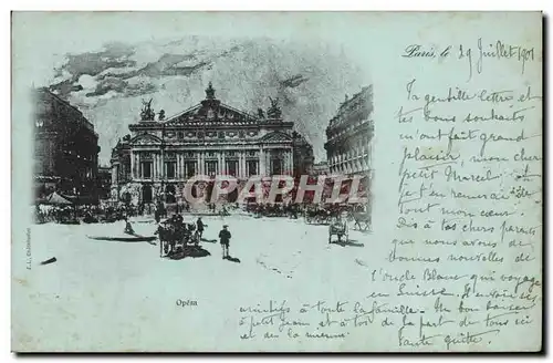 Paris Cartes postales Opera