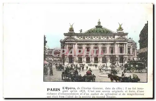 Paris Cartes postales Opera