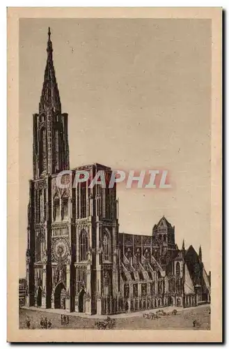 Strasbourg Cartes postales Cathedrale