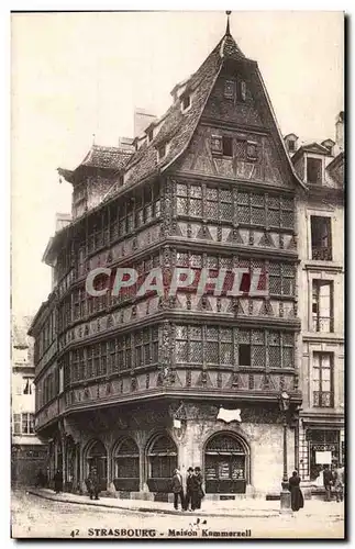 Strasbourg Cartes postales Maison Kammerzell