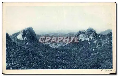 Cartes postales Auvergne Roches tuilliere et Sanadoire