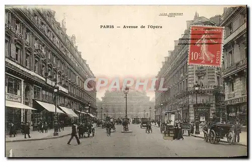 Paris Cartes postales Avenue de l&#39opera