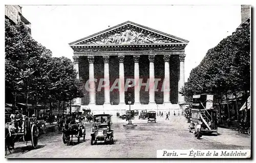 Paris Cartes postales Eglise de la Madeleine