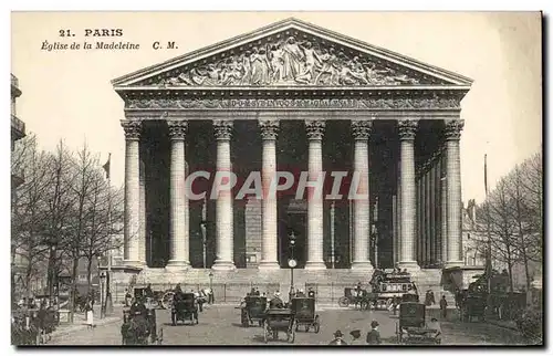 Paris Cartes postales Eglise de la Madeleine