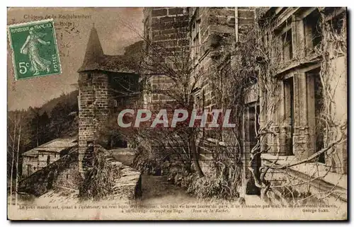 Cartes postales Chateau de Rochelambert