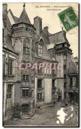 Cartes postales Bourges Palais Jacques Coeur