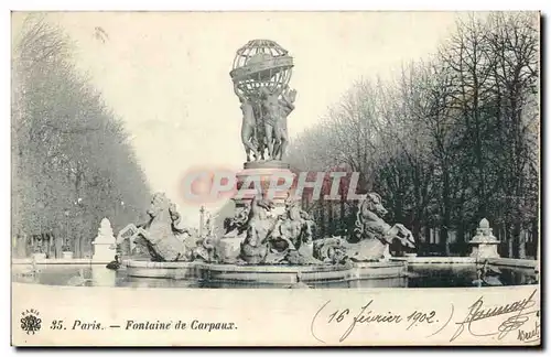 Paris Ansichtskarte AK Fontaine de Carpeaux