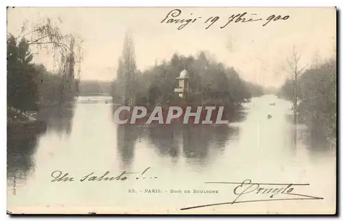 Paris Cartes postales Bois de boulogne