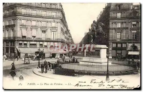 Paris Ansichtskarte AK Place des Victoires