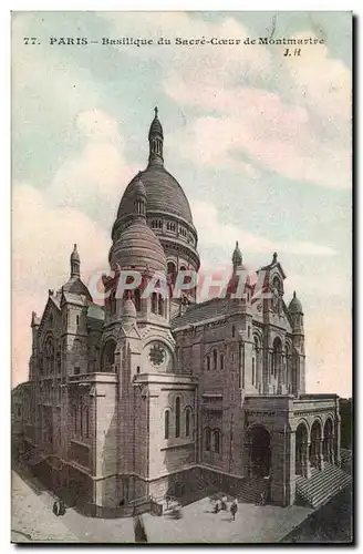 Paris Cartes postales Basilique du Sacre Coeur de montmartre