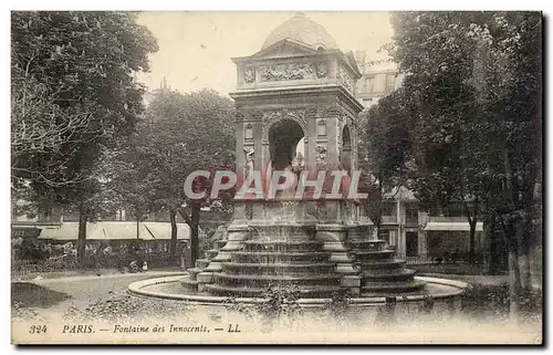 Paris Cartes postales Fontaine des Innocents