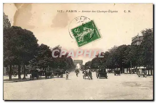 Paris Cartes postales Avenue des Champs Elysees