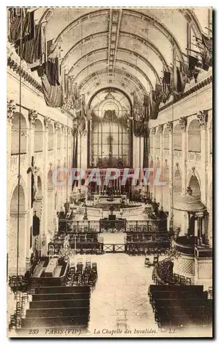 Paris Cartes postales Invalides Chapelle