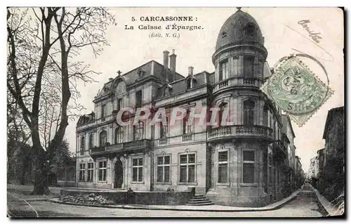 Cartes postales CArcassonne La Caisse d&#39Epargne