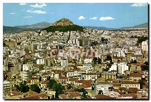 Moderne Karte Grece Greece Athenes Athens