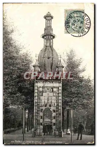 Cartes postales Roubaix Le clocher de Comines Square Pierre Coteau