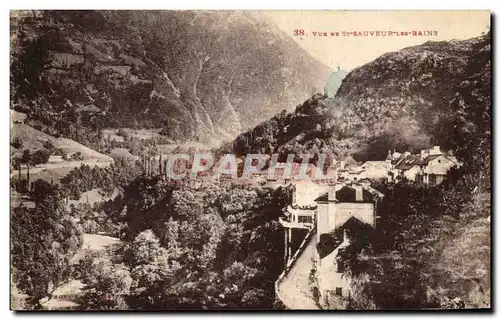 Cartes postales Vue de St Sauveur les Bains