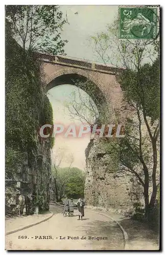 Paris Cartes postales Le pont de briques