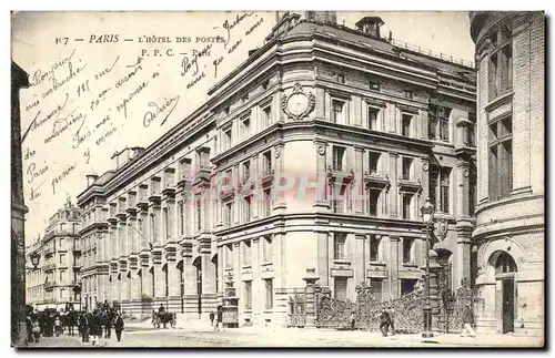 Paris Cartes postales Hotel des Postes