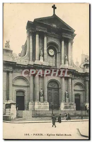 Paris Ansichtskarte AK Eglise Saint Roch