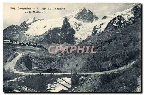 Dauphine Cartes postales Village du Chazelet