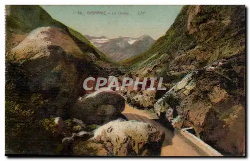 Gavarnie Cartes postales Le chaos