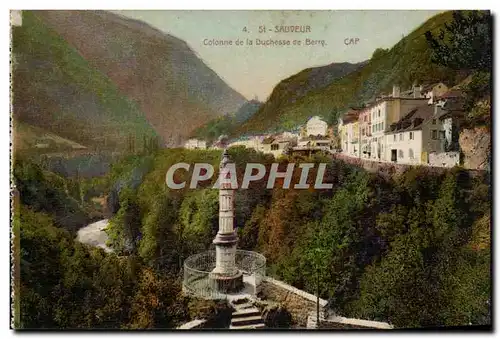 Saint Sauveur Cartes postales Colonne de la duchesse Du Berry