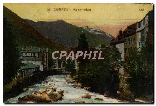 Cauterets Cartes postales Vue sur le GAve