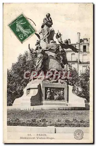 Paris Cartes postales Monument Victor Hugo