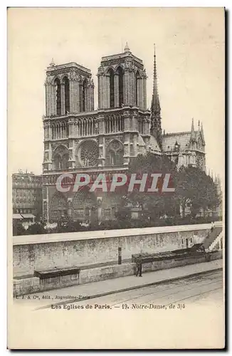 Paris Cartes postales Notre Dame