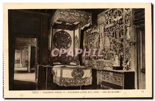 Pau - Chateau Henri IV - Chambre Louis XIV - Cartes postales