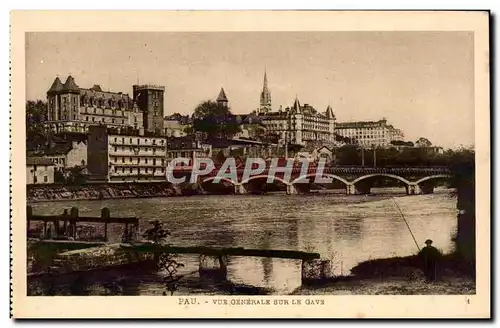Pau - Vue Generale - Vue sur le Gave - Cartes postales