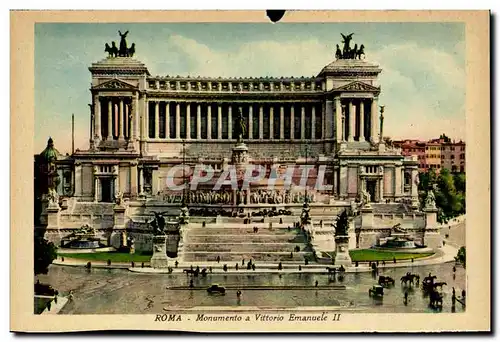 Italia - Italie - Roma - Rome - Monumento a Vittorio Emanuele II - Ansichtskarte AK