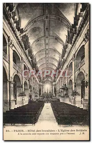 Paris - 7 - Hotel des Invalides - L&#39Eglise des Soldats - Ansichtskarte AK