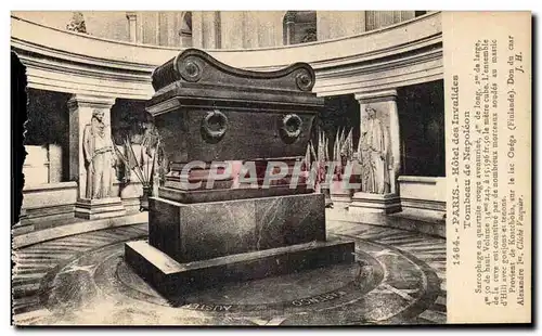 Paris - 7 - Hotel des Invalides - Le Tombeau de Napoleon - Cartes postales