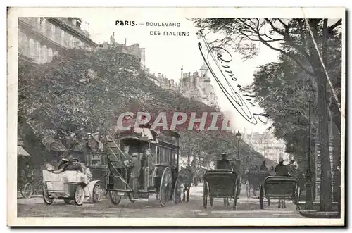 Paris - 2 - Boulevard des Italiens - Cartes postales