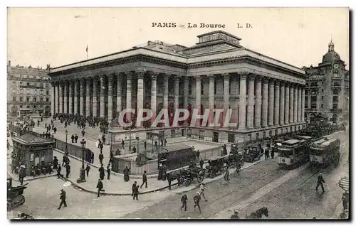 Paris - 2 - La Bourse - Cartes postales