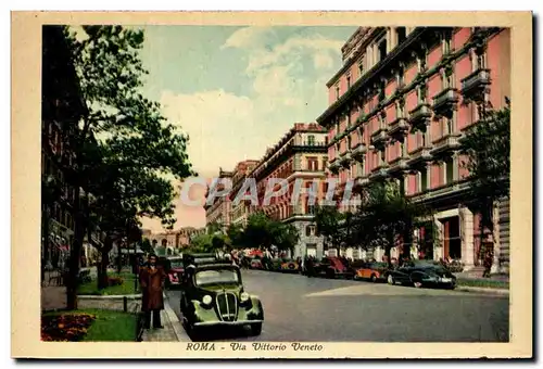 Italia - Italie - Roma - Rome - Via Vittorio Veneto - Cartes postales