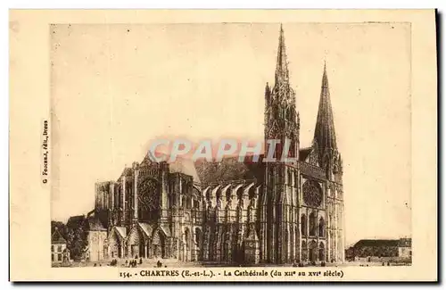 Chartres - La Cathedrale Cartes postales