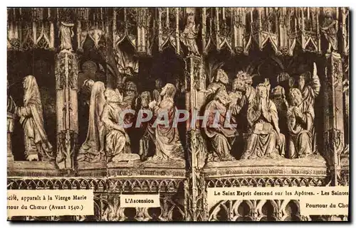 Chartres - La Cathedrale - Detail - Cartes postales