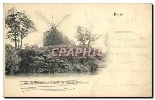 Paris - 16 - Bois de Boulogne - Moulin du Champ de Courses - Ansichtskarte AK