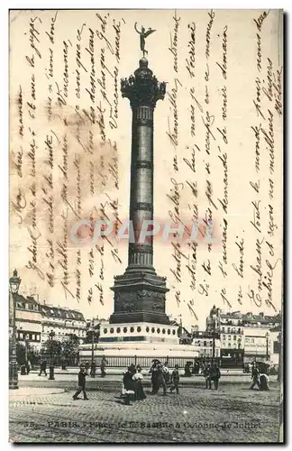 Paris - 10- Place de la Bastille - Cartes postales