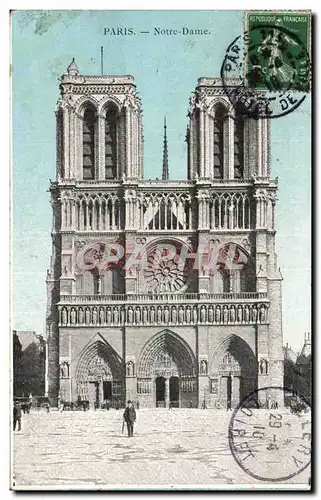 Paris - 4 - Notre Dame - Cartes postales