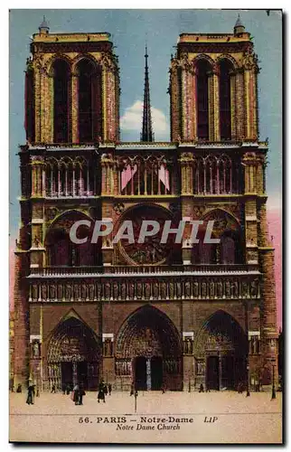 Paris - 4 - Notre Dame - Cartes postales