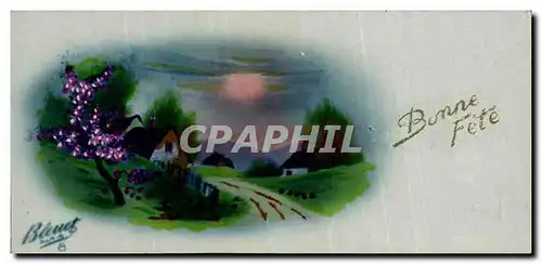 Fantaisie - Bonne Fete - Pretty Scene - Cartes postales