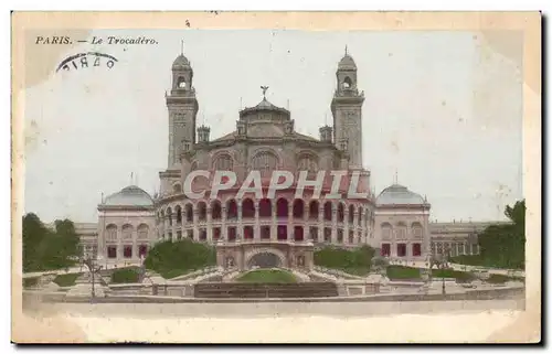 Cartes postales Paris Le Trocadero