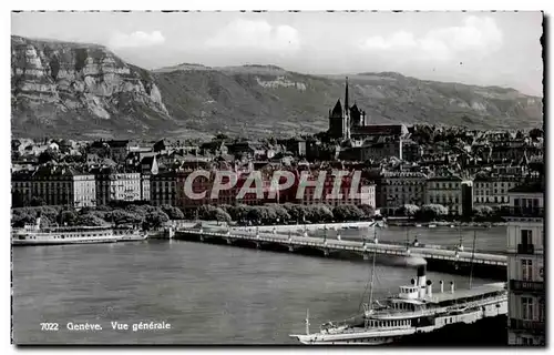 Cartes postales moderne Suisse Geneve Vue generale